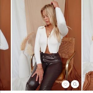 Chase the City Ivory Sweater